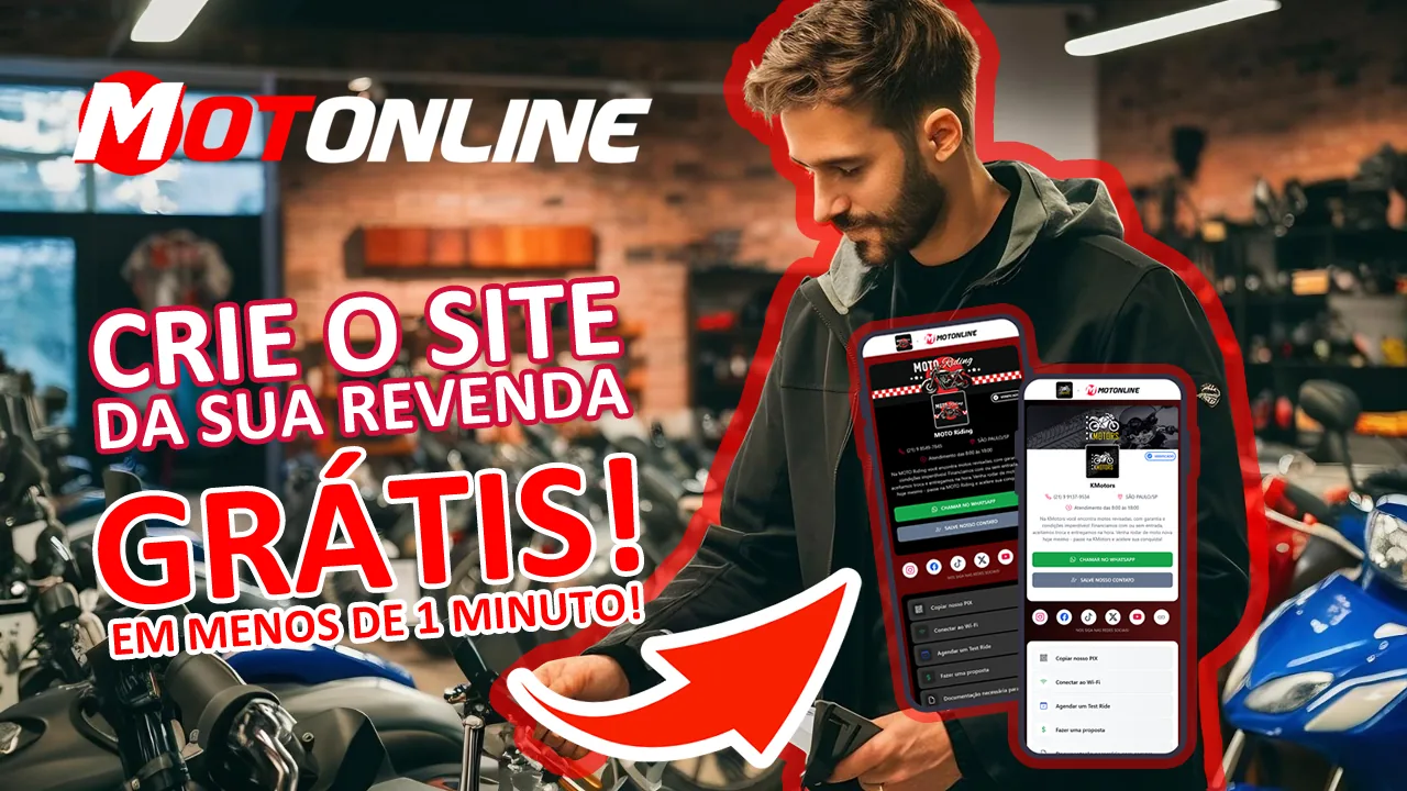 Configure sua loja em menos de 1 minuto