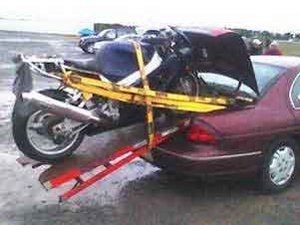 Foto: Como transportar sua moto - Bitenca