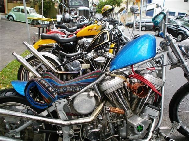 Em sua 3º edição, o evento GM Swap Meet, reúne aficionados por motos Harley em SP