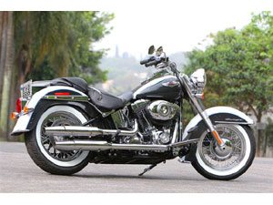 Harley-Davidson Softail Deluxe. estilo retrô