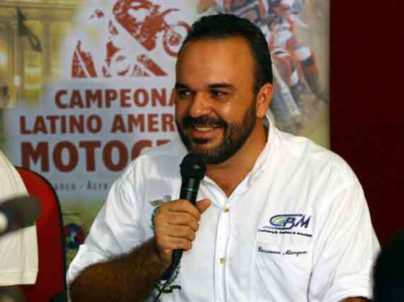 Foto: Cassiano Marques, presidente da Federa‡Æo de Motociclismo do Estado do Acre