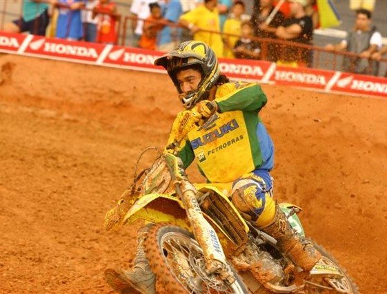 Foto: CampeÆo brasileiro de motocross: Marronzinho