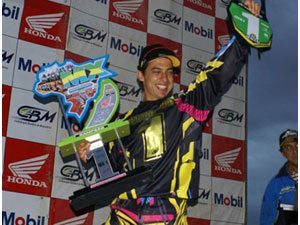 Foto: Marronzinho é o campeão brasileiro 2008 de motocross