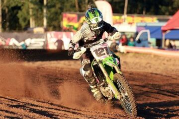 Mateus Basso assume a liderança da principal categoria do Brasileiro de Velocross - foto de André Charão