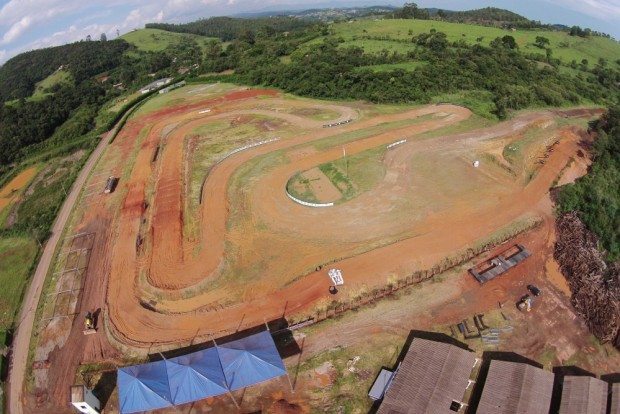 A pista que vai receber a final da Copa Minas Gerais de Motocross 2015 - foto: Fred Mancini