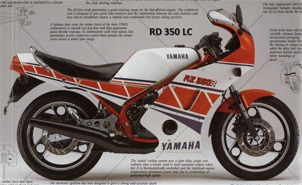 RD 350 LC, a mais procurada das Yamaha da década de 1980