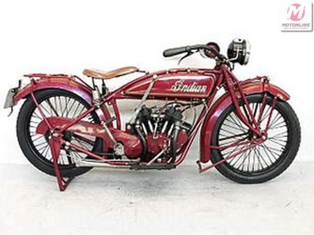 Indian Scout fabricada em 1920 com 600 cc