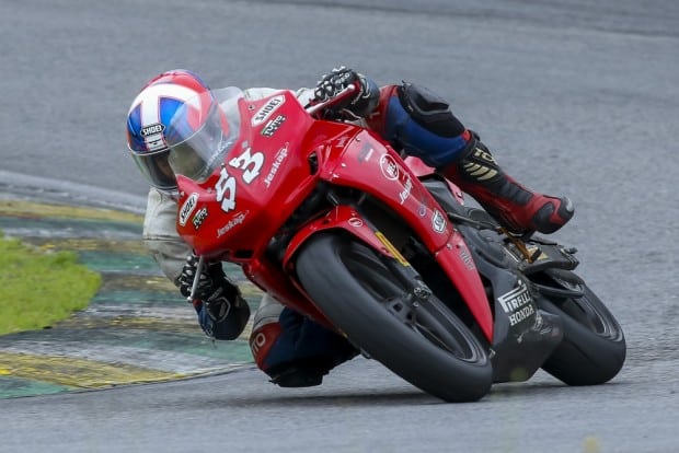 Leonardo Tamburro foi o vencedor das duas corridas da Copa Honda CBR 500R