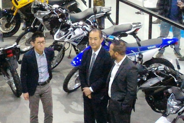 Presidente da Yamaha, Itaru Otani, prestigiou a inauguração da Nacar Motorcycles