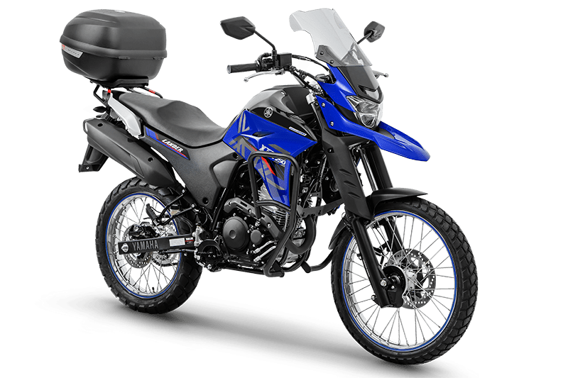 Body Bebê Moto Yamaha XTZ 250 Ténéré Azul