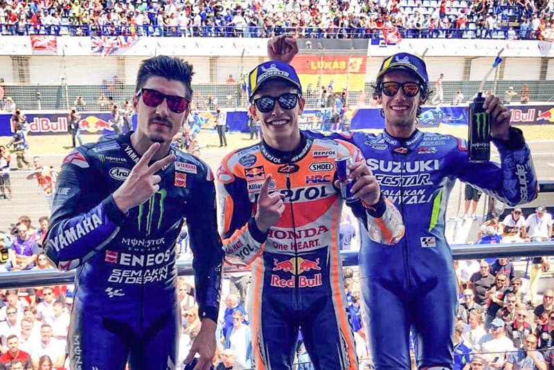 Domínio espanhol. Correndo em casa, Márquez, Viñales e Rins conquistam os três primeiros lugares na passagem da MotoGP por Jerez