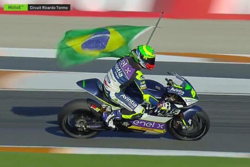 Piloto Brasileiro venceu corrida no MotoGP - Categoria MotoE