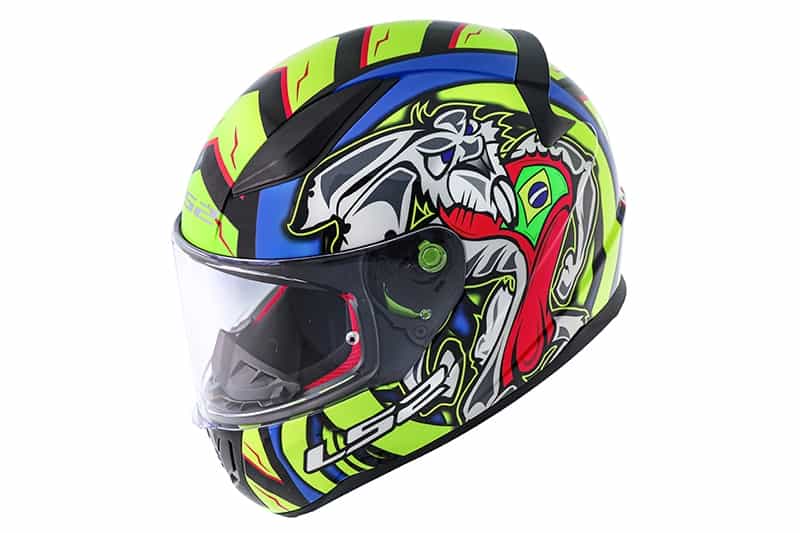 Novo capacete LS2 Rapid Alex Barros já está à venda. Preço sugerido é de R$ 649,90