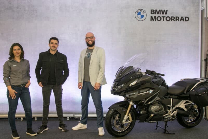 equipe apresenta novas motos bmw no brasil