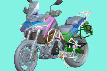 Vazam detalhes da nova moto big trail da Benelli