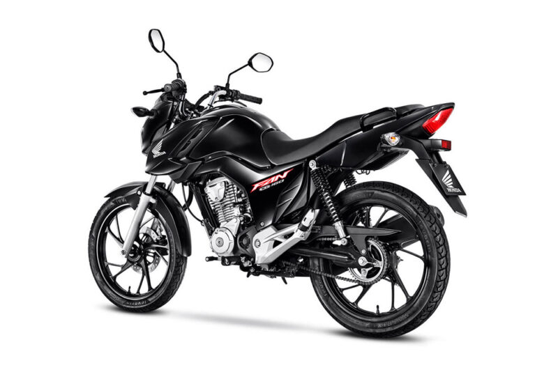 Honda CG Fan 160 2023 0Km preta/tirando nova na concessionária 2023 160cc  preta. primeira moto 