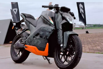 Fim do problema? Moto elétrica promete 300km de autonomia