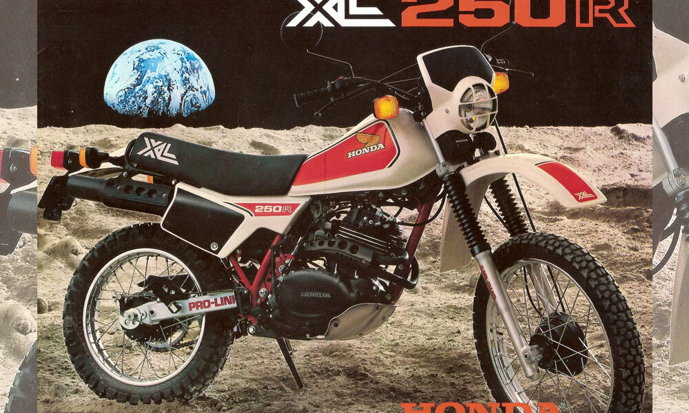 Lembre a Honda XL 250 R, moto que 'explorou a lua' nos anos 80
