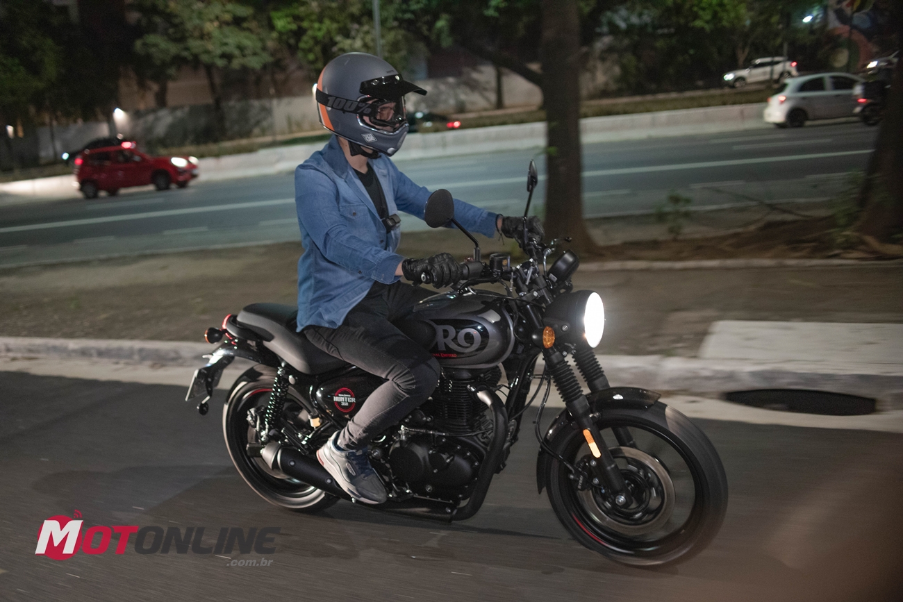 Tá voando! Três motos Royal Enfield que explodiram em vendas 2 hunter 350 test ride 2