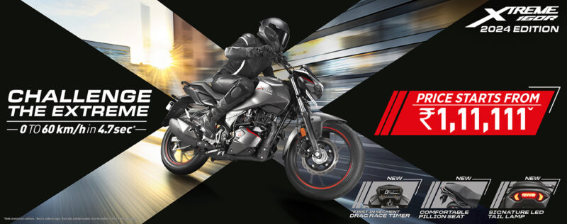 Antes de vir ao Brasil, marca lança rival da Bajaj 160 cc na Índia 5 hero xtreme 160r v2 1