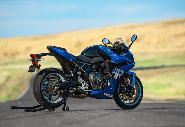 Neste mês: linha Suzuki 800 ganha novas cores no Brasil 2 Suzuki GSX-8R