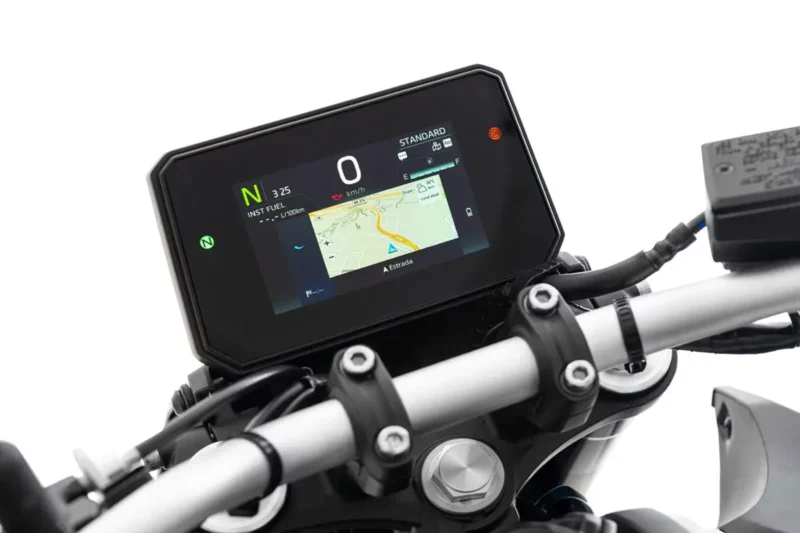 Yamaha MT-07 2026: Painel TFT, agora mais "Connected" - Divulgação Yamaha MT-07 2026: Painel TFT, agora mais "Connected" - Divulgação