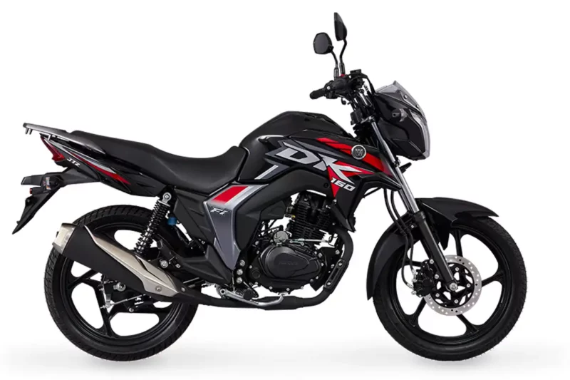 Novas Haojue: DK 160 2026 com o novo grafismo - Divulgação Novas Haojue: DK 160 2026 com o novo grafismo - Divulgação