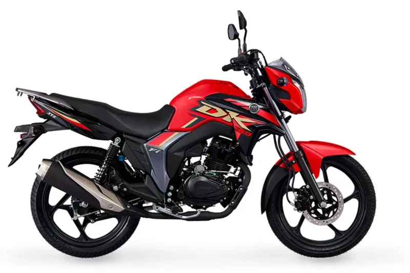 Novas Haojue: DK 160 2026 com o novo grafismo - Divulgação Novas Haojue: DK 160 2026 com o novo grafismo - Divulgação