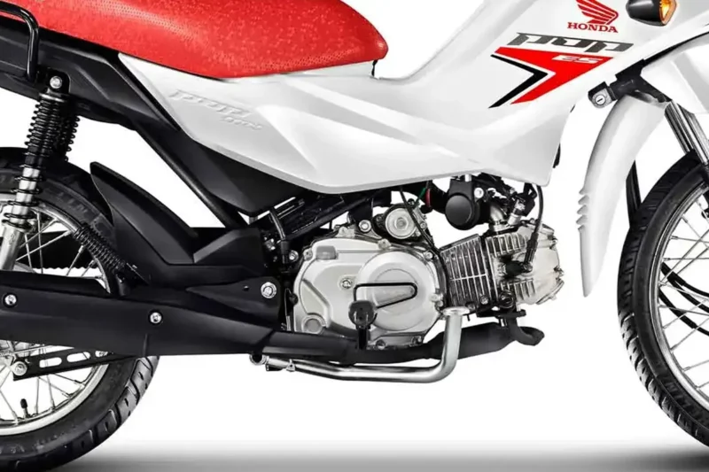 Honda Pop 110i ES - pequeno aumento do motor - Divulgação Honda Pop 110i ES - pequeno aumento do motor - Divulgação