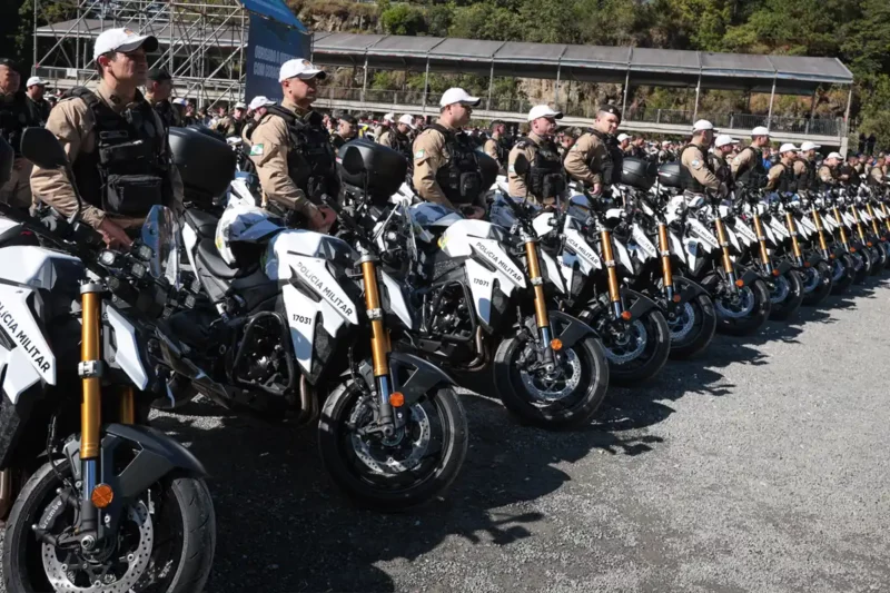 Agora na polícia: 129 motocicletas Suzuki GSX-S1000 - Divulgação Agora na polícia: 129 motocicletas Suzuki GSX-S1000 - Divulgação