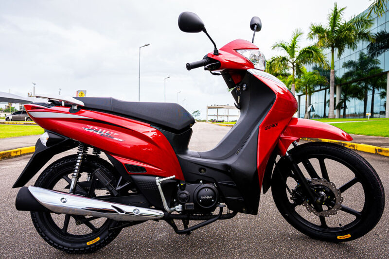 JET 125SS: a mais vendida da Shineray atualmente - Divulgação JET 125SS: a mais vendida da Shineray atualmente - Divulgação