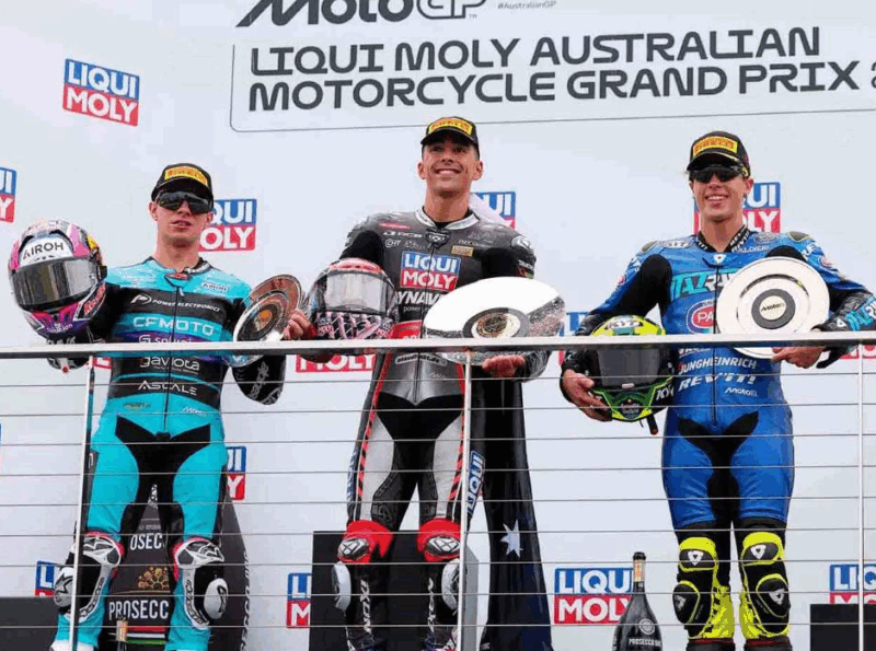 Diogo Moreira encosta na liderança da Moto2 — só 2 pontos separam o brasileiro do topo 2 Diogo Moreira encosta na liderança da Moto2 — só 2 pontos separam o brasileiro do topo