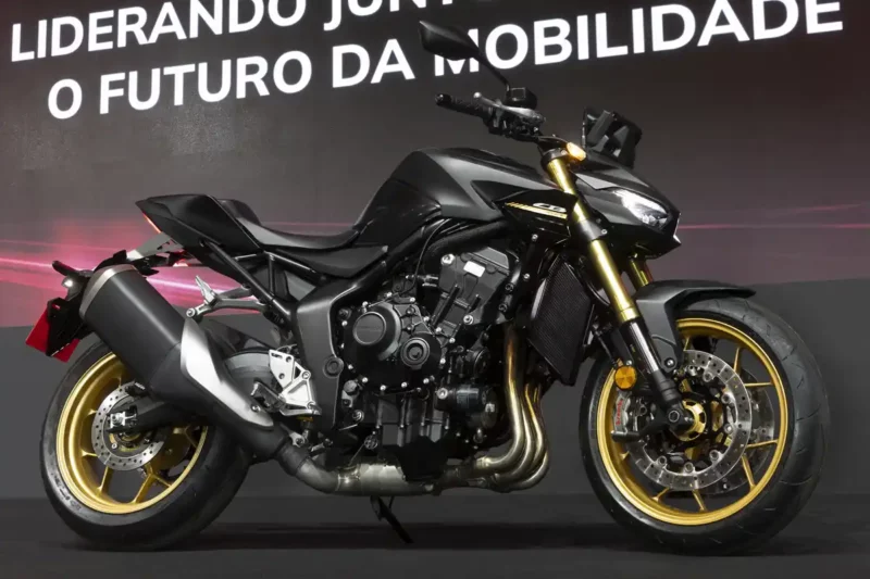 CB1000 Hornet SP também estará disponível no Brasil em 2026 - Divulgação - Convenção Honda Brasil CB1000 Hornet SP também estará disponível no Brasil em 2026 - Divulgação - Convenção Honda Brasil