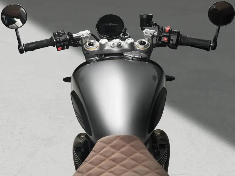 Triumph Speed Twin 1200 Cafe Racer - Divulgação Triumph Speed Twin 1200 Cafe Racer - Divulgação