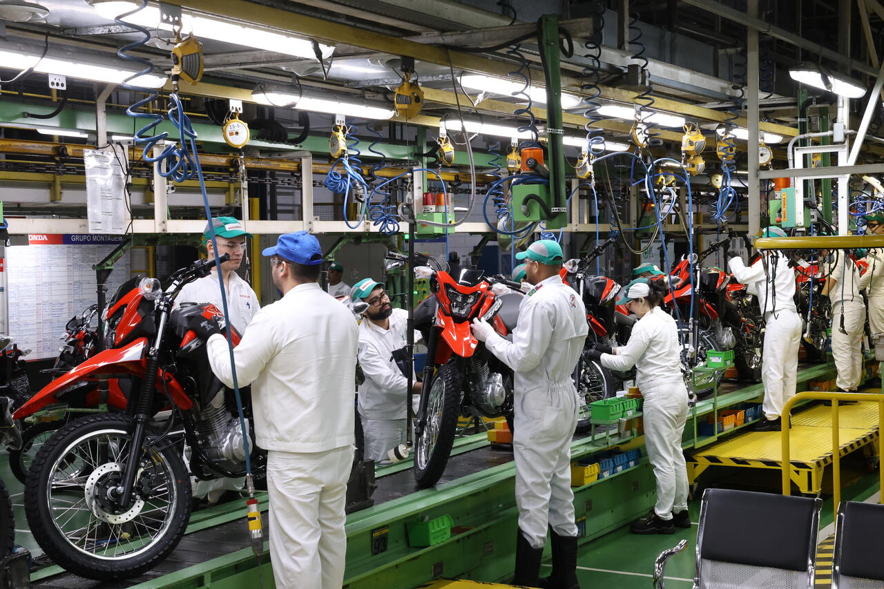200 mil motos! Honda inaugura nova fábrica