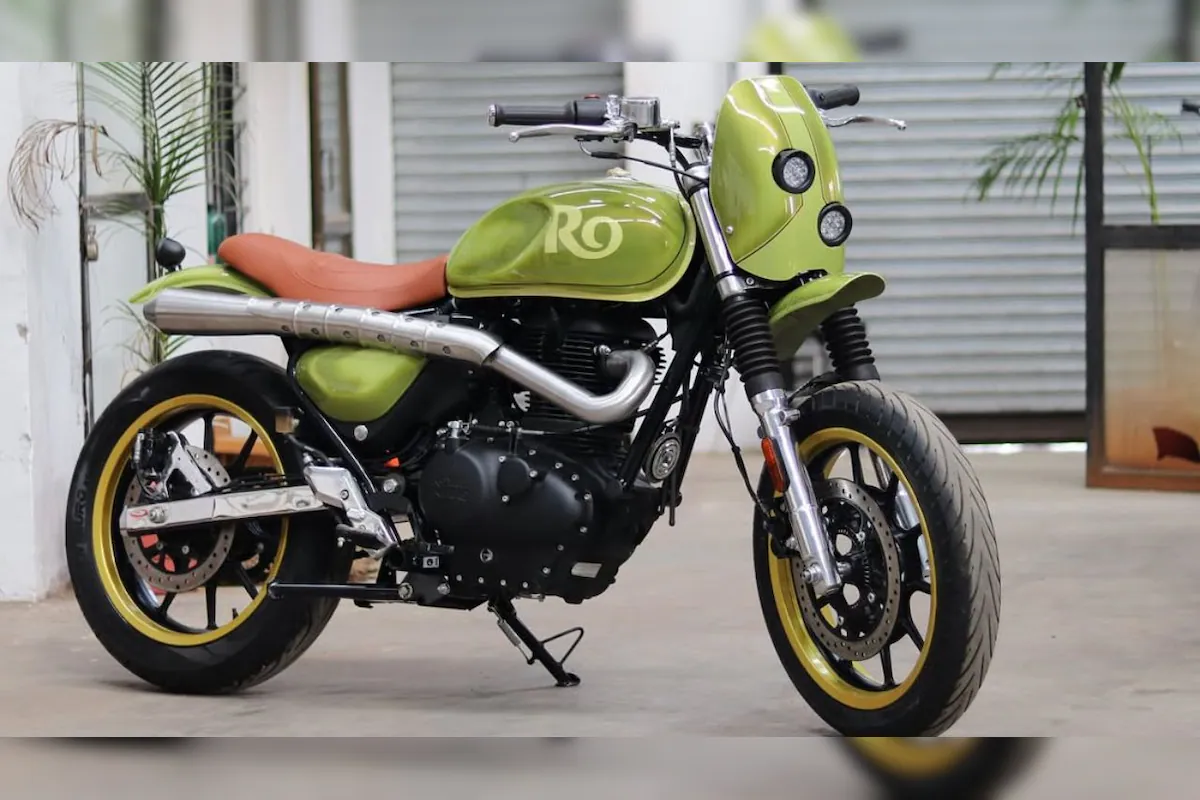 Era uma Hunter 350? Customização insana deixa Royal Enfield irreconhecível 1 42pnrgv4 royal enfield hunter