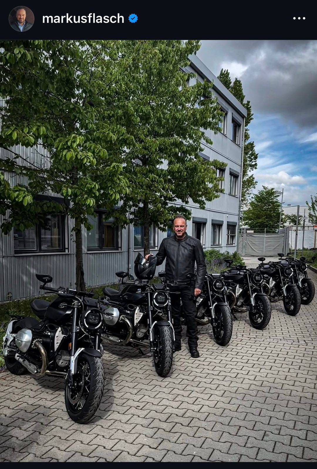 Próximo lançamento? CEO posta foto com nova BMW R20