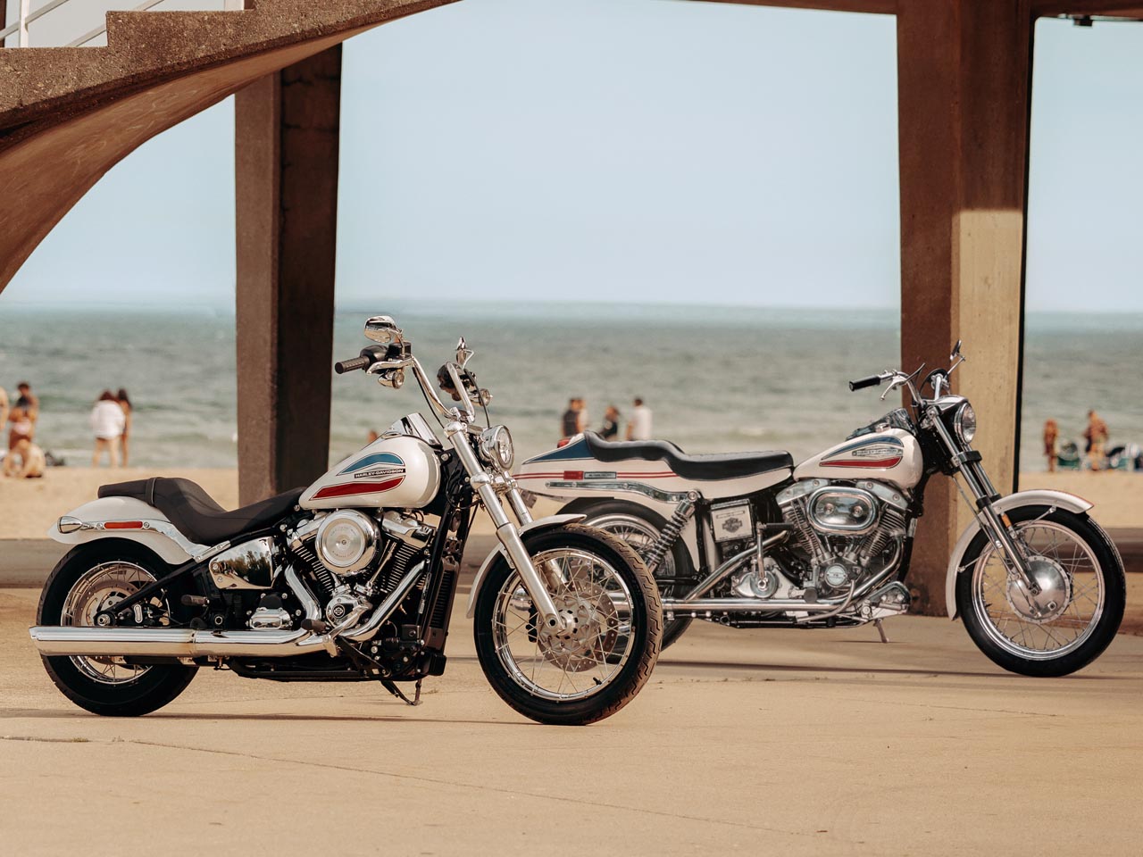 Lá fora, Harley lança modelo especial inspirado nos anos 70 1 HD Super Glide 2026 250 anos 5