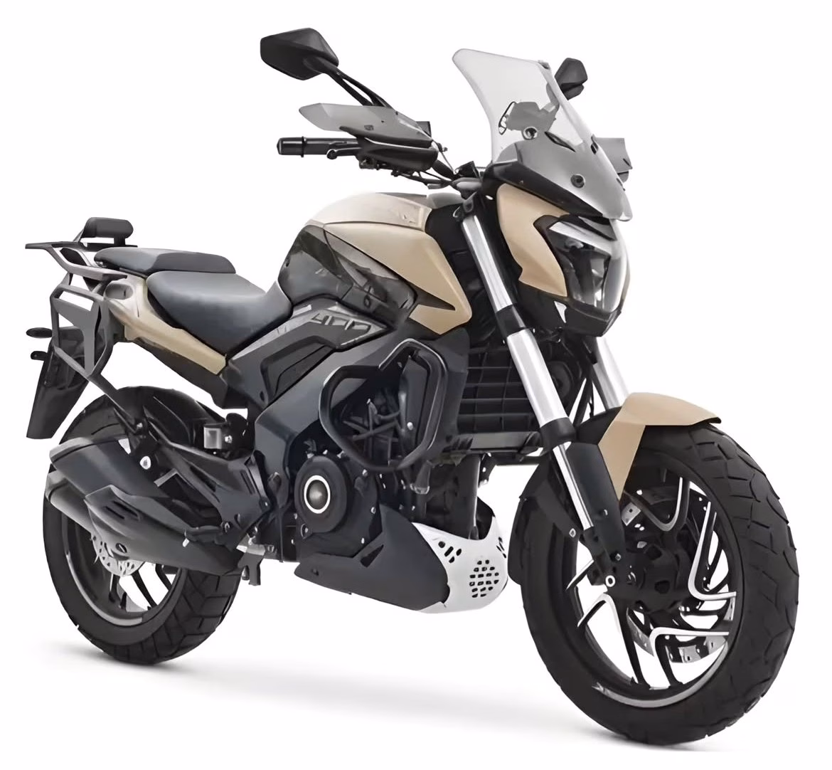 Bajaj Dominar 400 aventureira é apresentada na Colômbia 1 Dominar 400 Tera