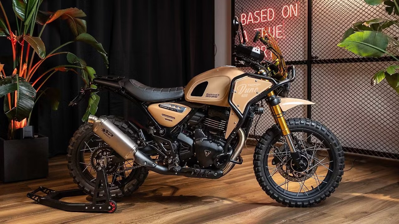 Pronta para o deserto? Triumph transforma Scrambler 400 XC em 'moto de rali' 1 WhatsApp Image 2026 07 20 at 16.29.46
