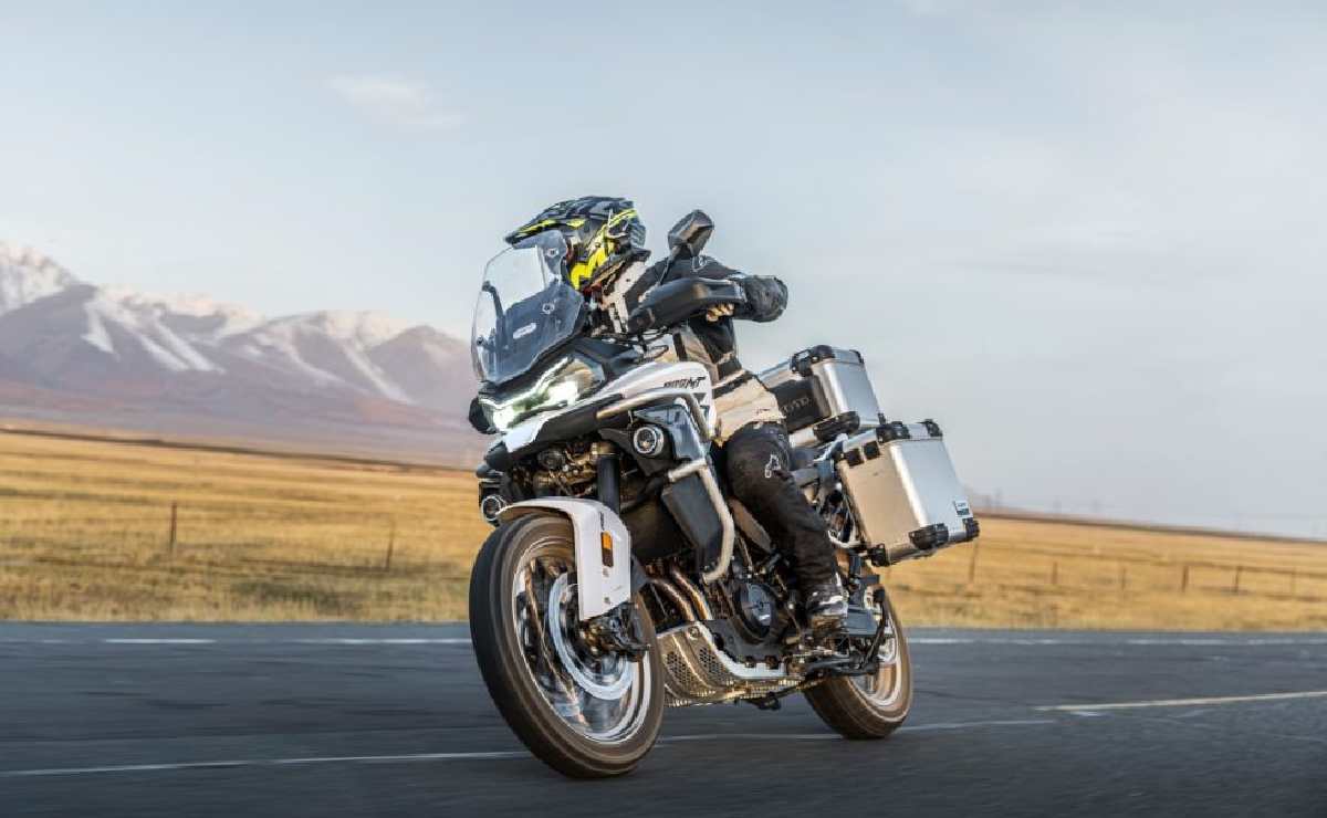 Aguardada por aqui: CFMOTO 800 é renovada na Europa 2 cfmoto 800mt es 2