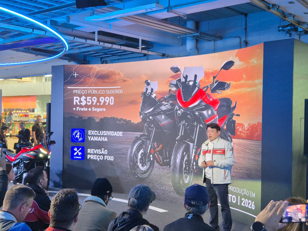 Festival Interlagos 2026: Yamaha lança a nova Tracer 7 por R$ 59.990 1 Equipe Motonline acompanhou de pertinho o lançamento oficial da Tracer 7 no Festival Interlagos 2026