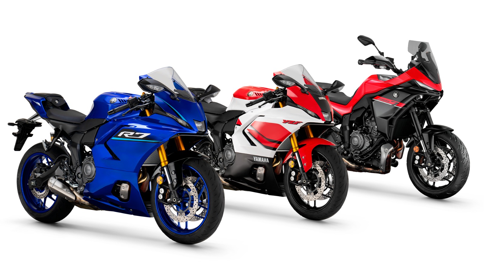 Festival Interlagos 2026: Yamaha anuncia a chegada da R7 no Brasil com 73,4 cv e sem preço definido 6 Yamaha apresenta os novos modelos da família 700 com a R7 e a Tracer 7 - (Divulgação)