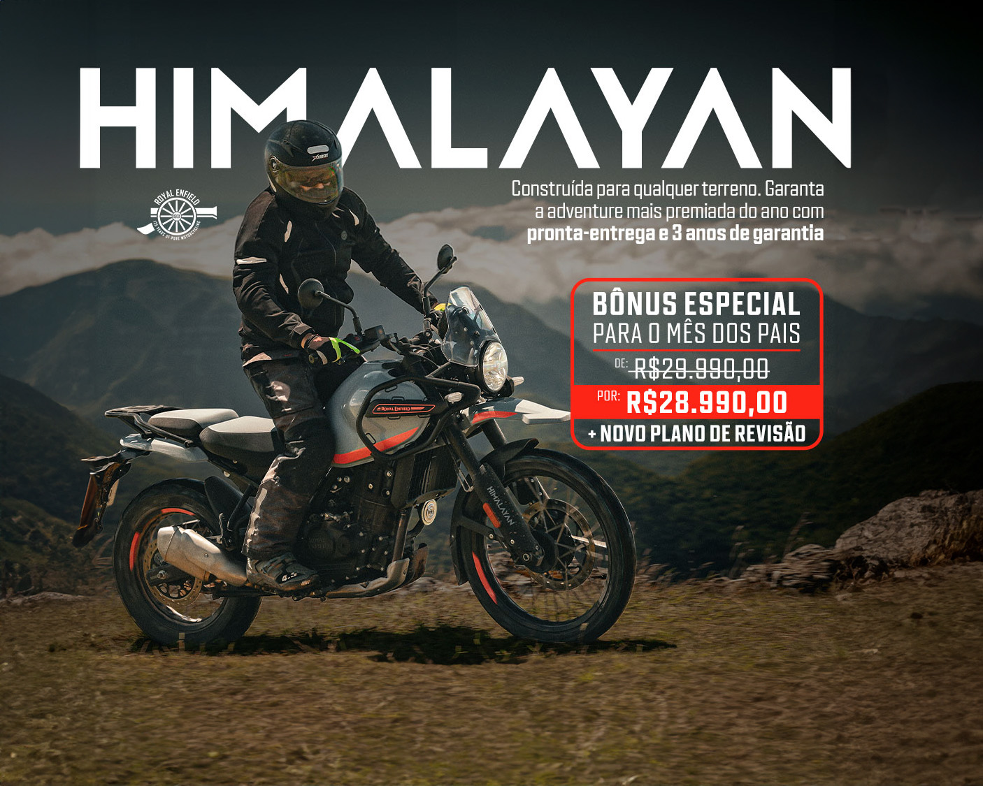 Valor de 190 cc? Royal Enfield derruba preço da Himalayan 450