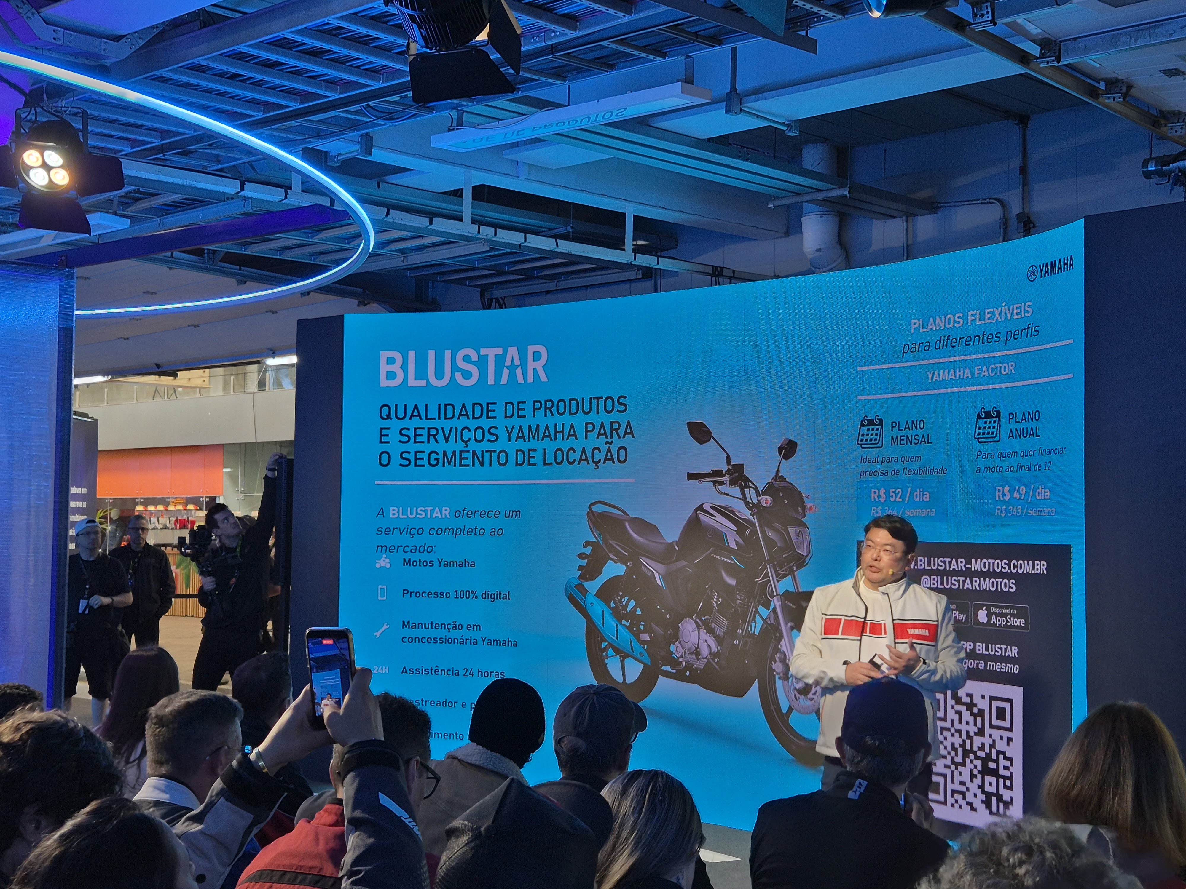 Blustar: Yamaha lança aluguel de motos por R$ 50/dia