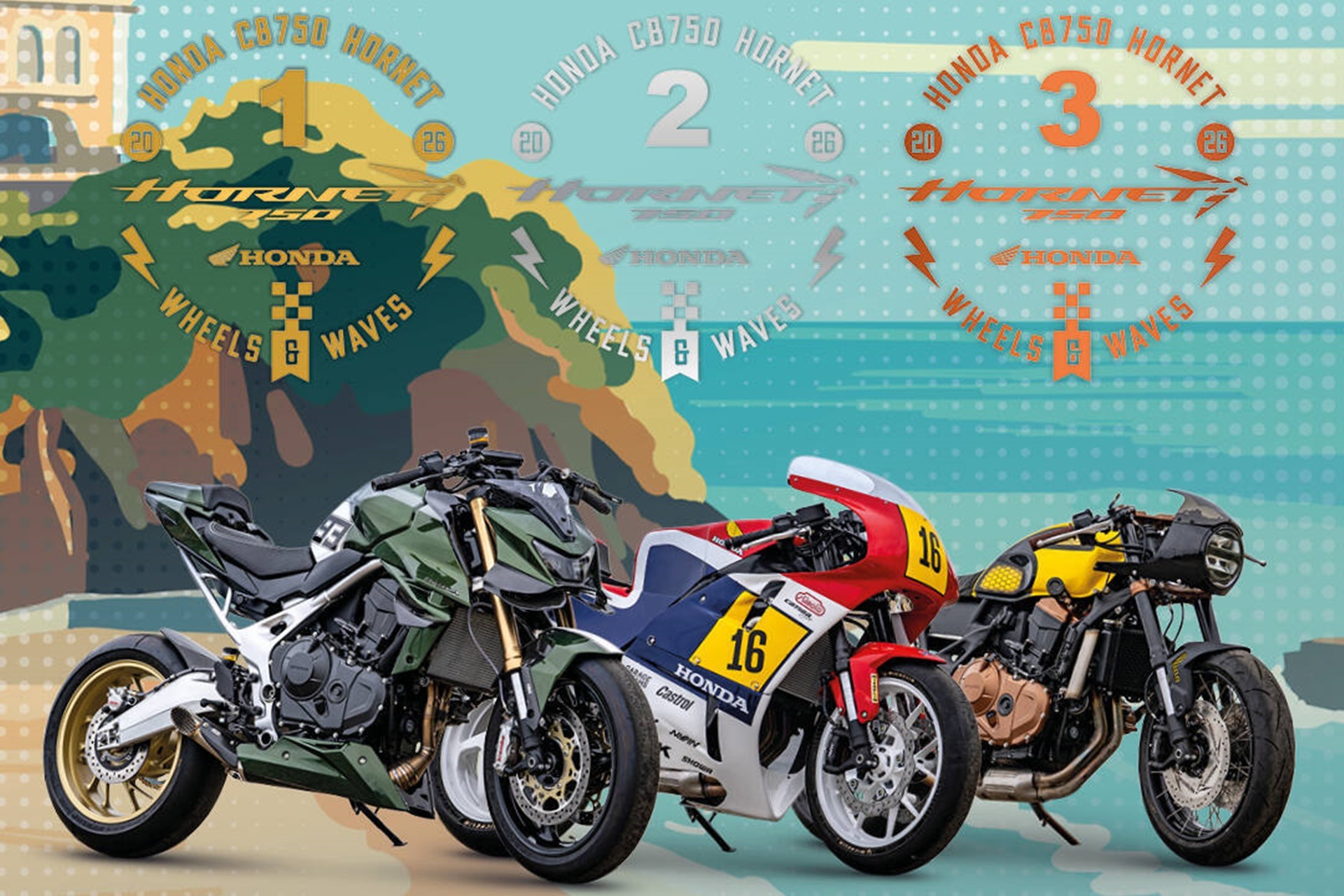 Insana, CB750 Hornet streetfighter ganha concurso de customização