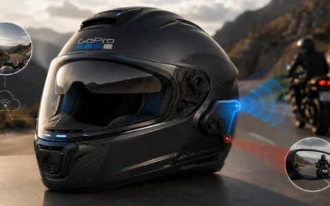 Capacete inteligente: GoPro patenteia modelo com câmera e IA