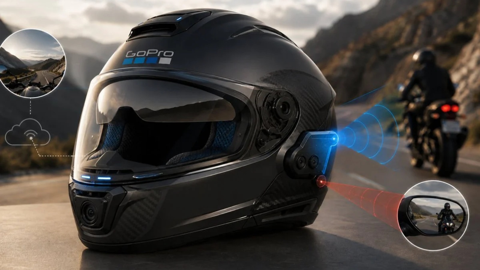 Capacete inteligente: GoPro patenteia modelo com câmera e IA
