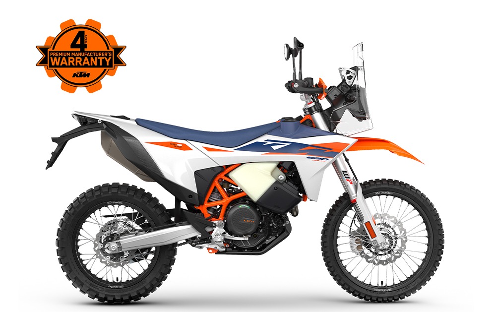 Tanque de 20 litros e 692 cc: a KTM 690 Rally nasceu para as trilhas
