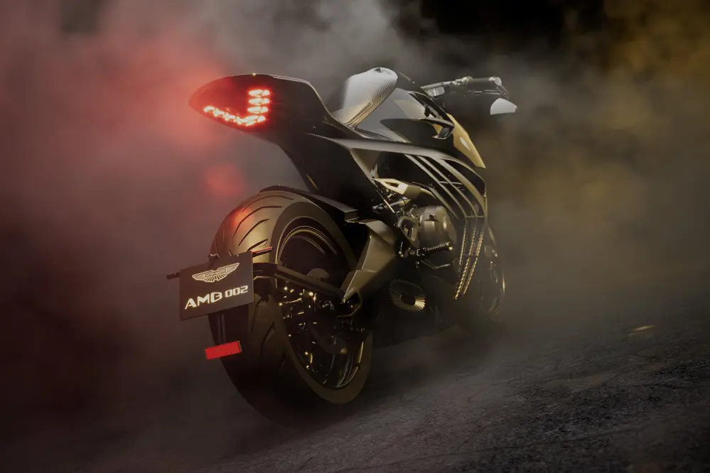 Insana: Aston Martin lança nova moto limitada a 300 unidades